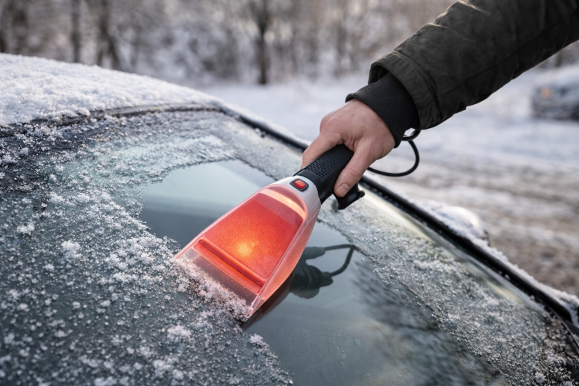 Стъргалка за сняг - Електрическа - 12 V.