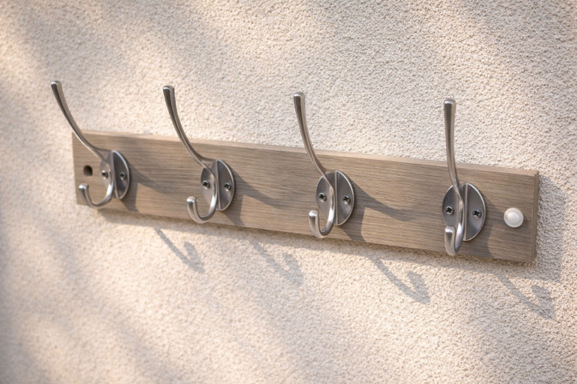 Закачалка за стена - дървена - 40 см.