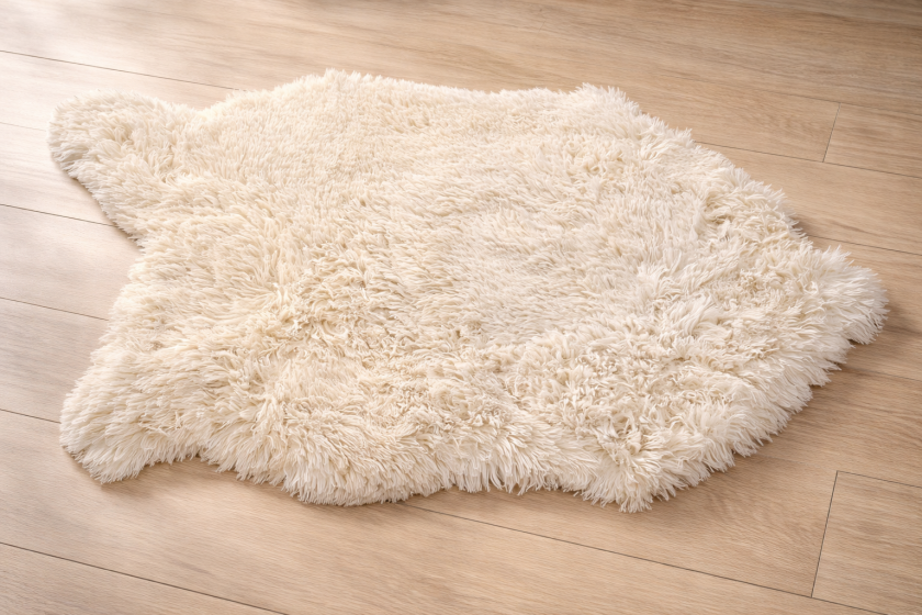 Постелка за под - екрю - 55 х 90 см.