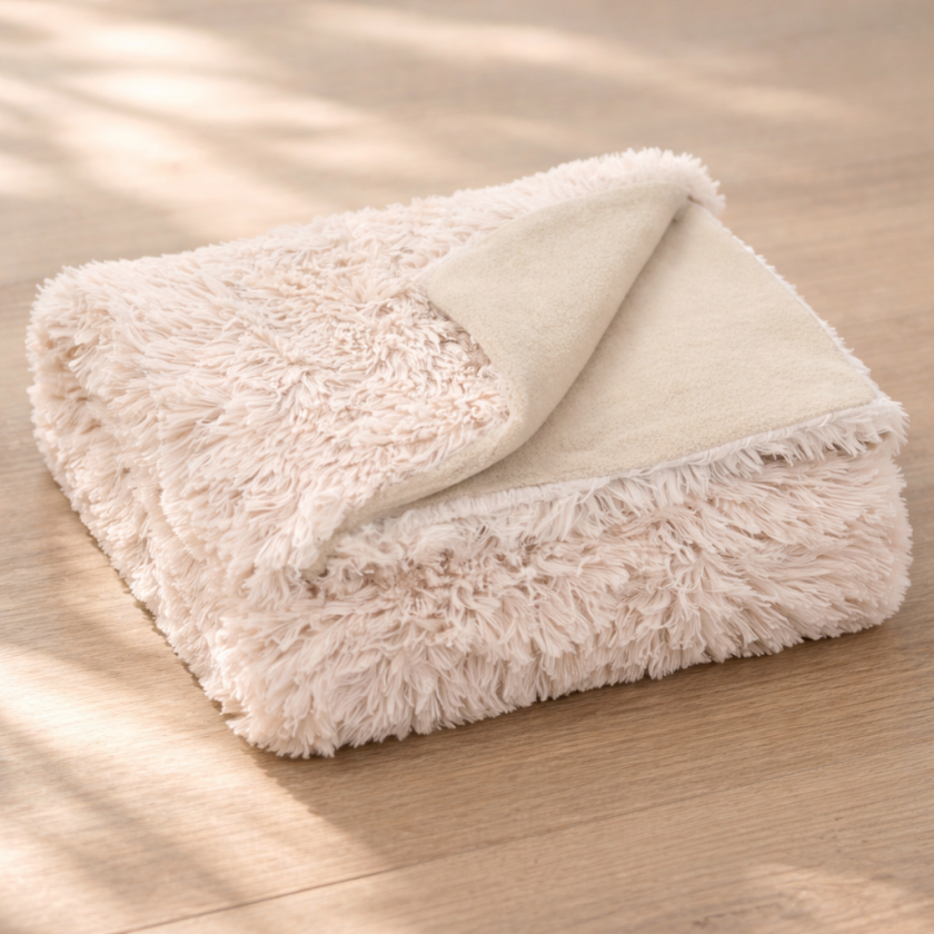 Покривка за диван - екрю - 160 х 130 см.