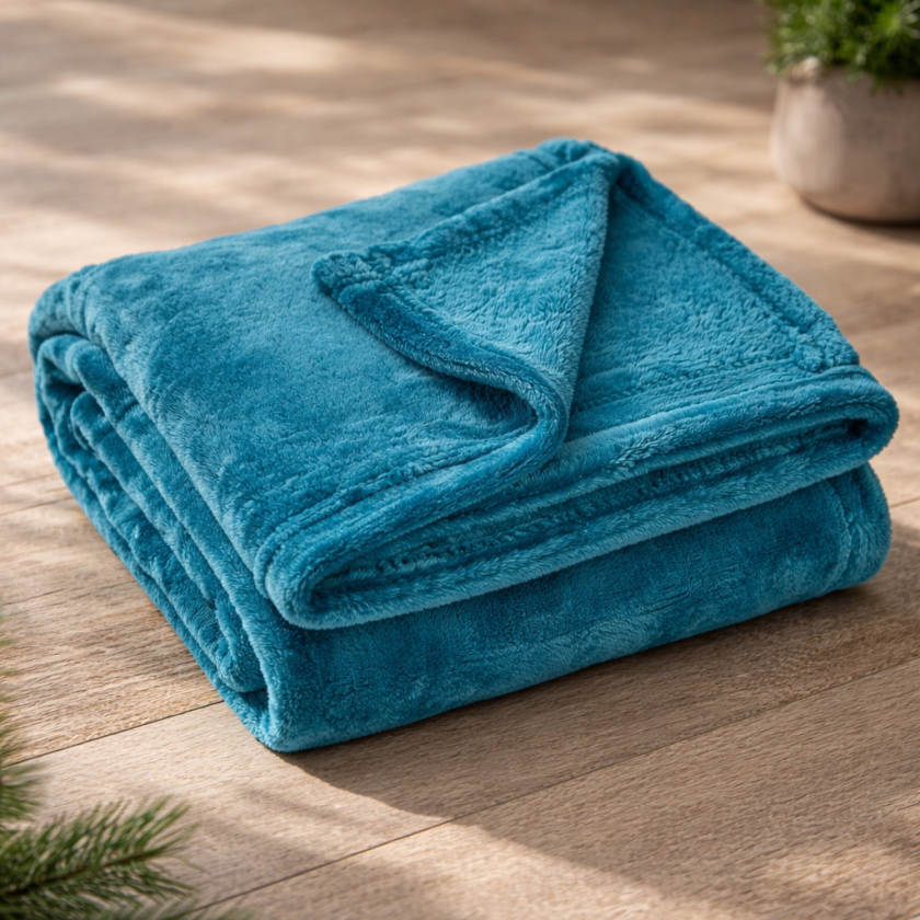 Покривка за диван - петрол - 130 х 160 см.