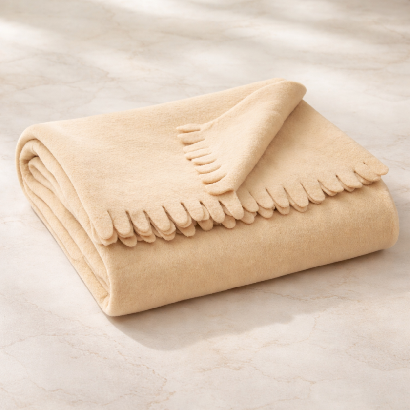 Покривка за диван - бежова - 130 х 170 см.