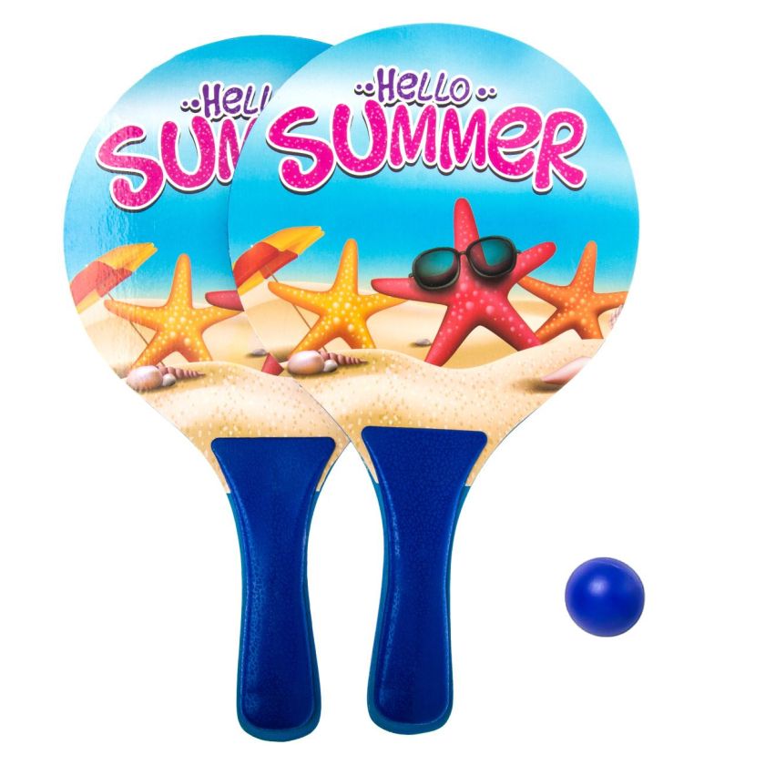 Ракети за плажен тенис - морски звезди