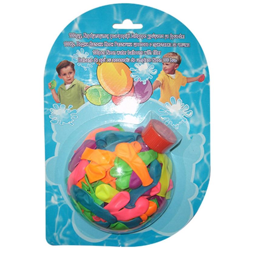 Водни балони & приставка за чешма - 100 бр.