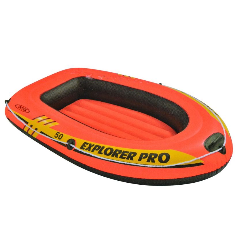 Надуваема лодка - оранжева - малка