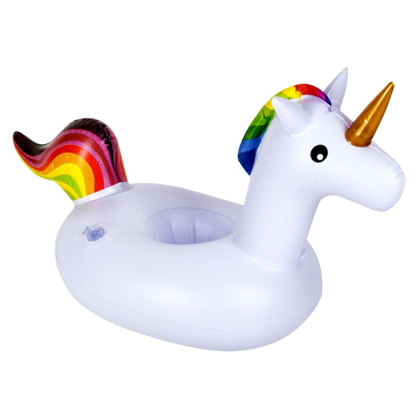 Надуваема поставка за чаша - еднорог