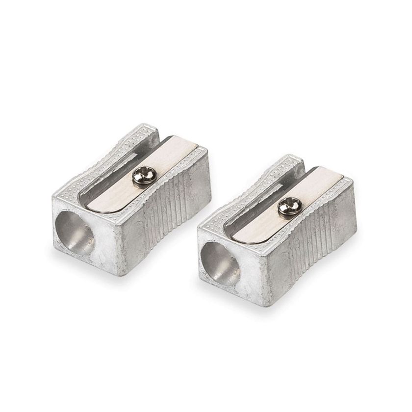 Острилка - метална - сребриста - 2 бр.