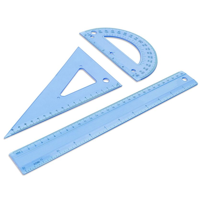 Чертожен комплект - гъвкав - 3 части