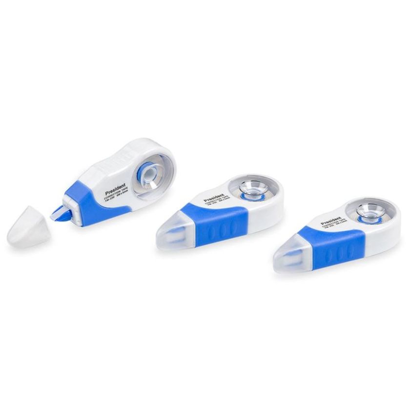 Мини коректор - лента - President - 3 бр.