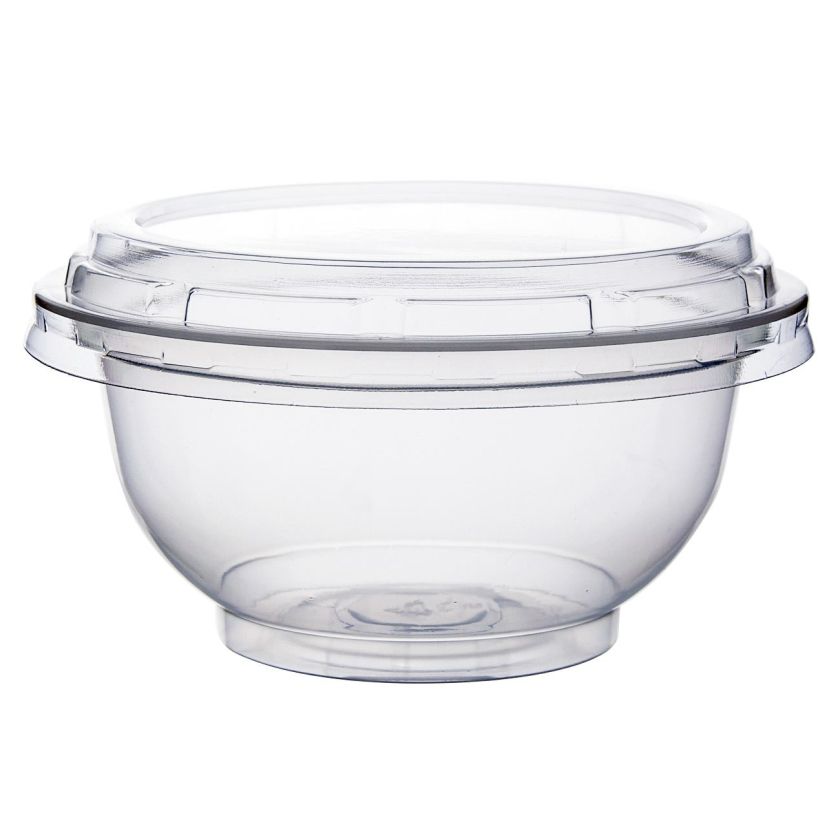 Кутия за храна - кръгла - 11 х 5 см. - 10 бр.