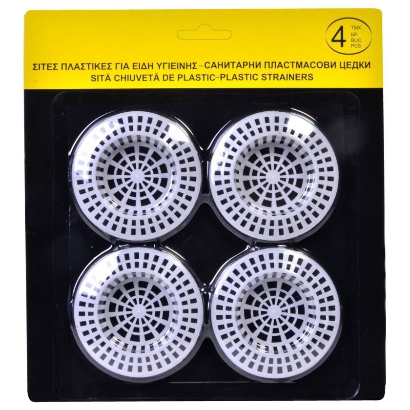 Цедка за сифон - пластмасова - 4 бр.
