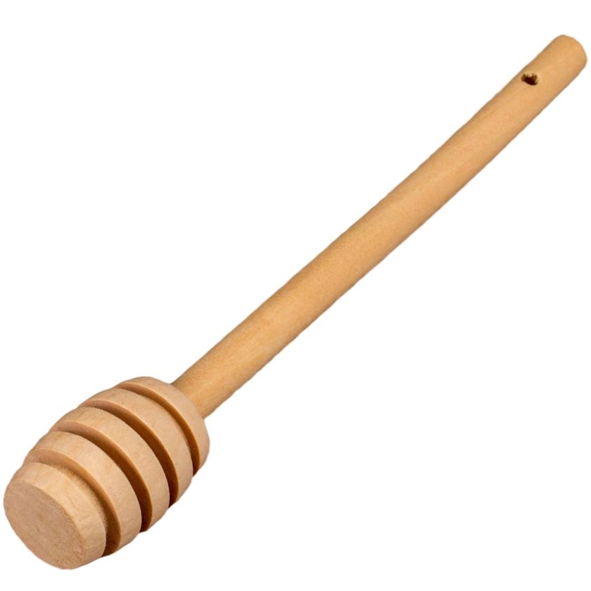 Лъжица за мед - дървена - 15 см.