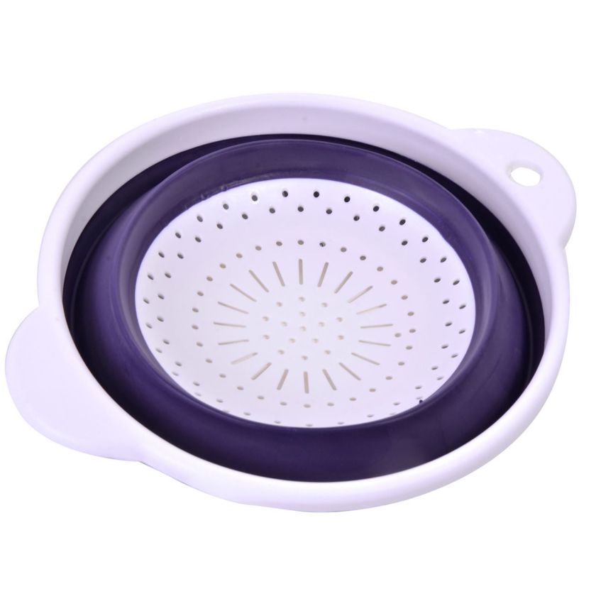 Овален гевгир - сгъваем - пластмасов - 27 см.