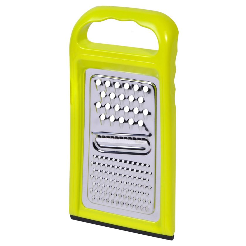 Ренде за настъргване - метално - жълто - 28 см.