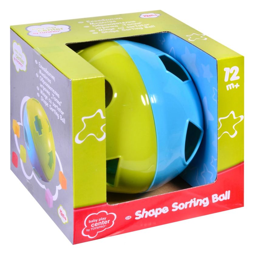 Бебешка играчка за подреждане - топка
