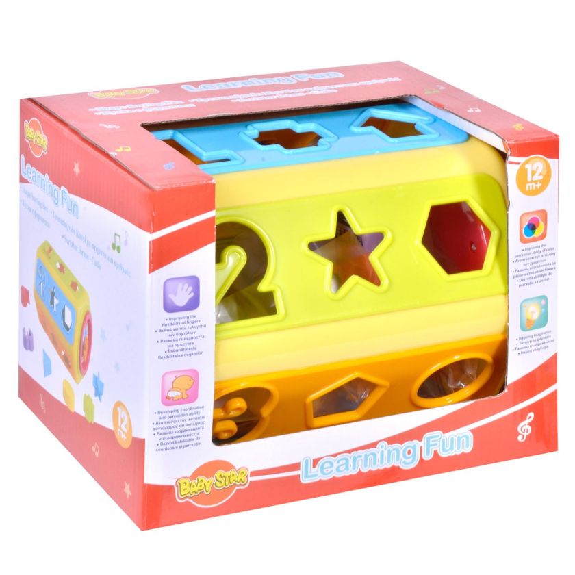 Бебешка играчка за подреждане - кутия
