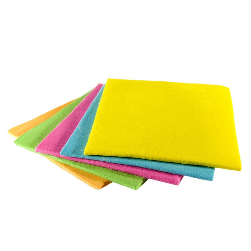 Почистващи кърпи - 15 х 18 см. - 5 бр.