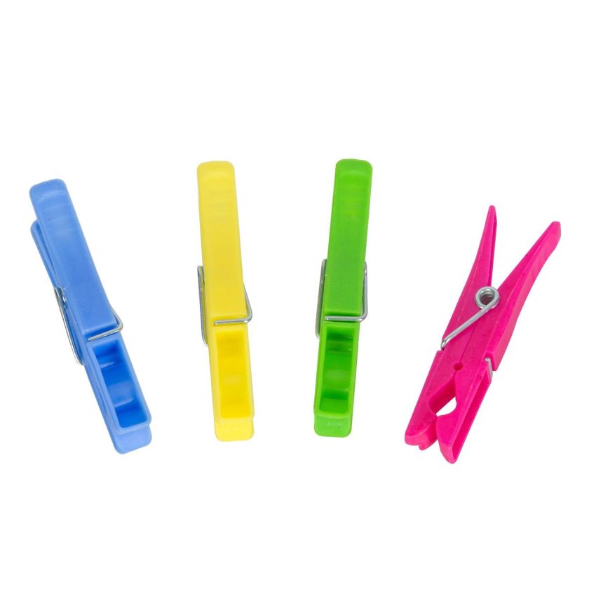 Щипки за пране - 7 см. - 60 бр.