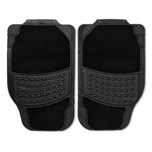 Стелки за автомобил - каучукови - мокет - 4 бр.