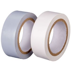 Изолационна лента - бяла и сива - 9 м. - 2 бр.