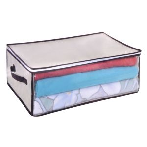 Калъф за дрехи - бежов - 50 x 35 x 20 см.