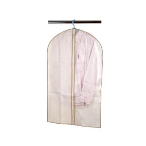 Калъф за дрехи и костюми - полупрозрачен - 65 х 100 см.