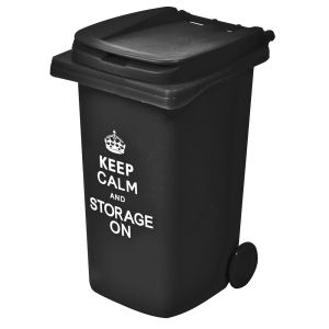 Кутия за съхранение - кошче - черна