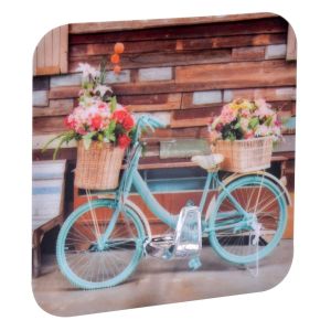 Самозалепваща се закачалка - велосипед - 8 х 8 см.