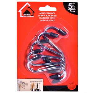 Мини кукички - метални - 5 бр.