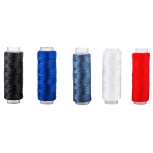 Конци за шиене - различни цветове - 120 м. - 5 бр.