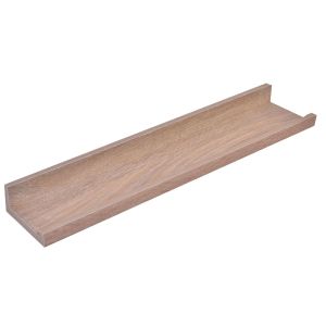 Рафт за стена - дървен - 48 см.