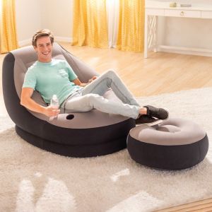 Надуваем фотьойл с табyретка - 99 х 130 х 76 см.