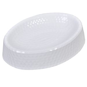 Сапунерка - пластмасова - бяла