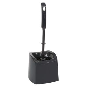 Четка за тоалетна - пластмасова - графит - 38 см.