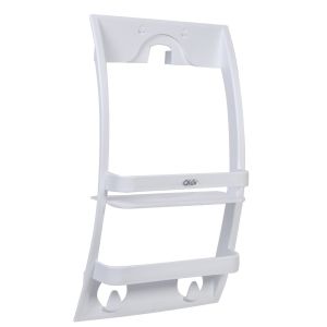 Стойка за хавлиени кърпи - двойна - пластмасова - 52 х 27 см.