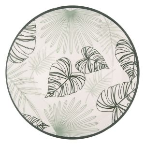 Порцеланова чиния - листа - 19 см.
