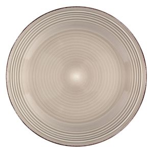 Чиния за основно ястие - керамична - бежова - 26 см.