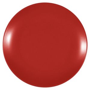 Чиния за плодове - керамична - червена - 19 см.