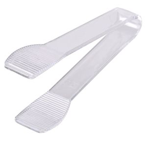 Щипка за лед - пластмасова - прозрачна - 17 см.