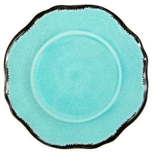 Чиния - меламин - тюркоаз - 20 см.