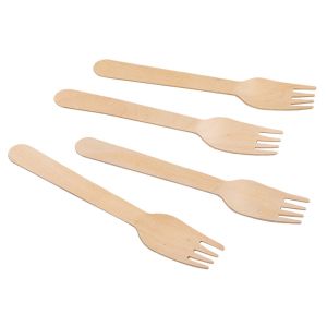 Вилица - бамбукова - 16 см. - 15 бр.
