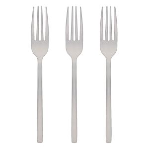 Вилица за основно ястие - метална - Premium - 21 см. - 3 бр.