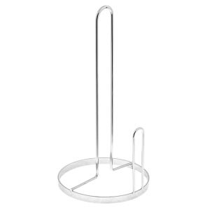 Поставка за кухненска хартия - метална - стопер - 30 см.
