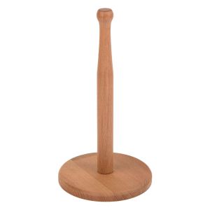 Поставка за кухненска хартия - дървена - 28 см.