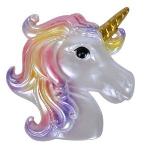 Декоративен магнит за хладилник - еднорог - 7 х 8 см.