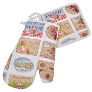 Кухненска ръкавица и ръкохватка - Vintage