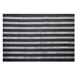 Подложка за хранене - черно райе - 43 х 30 см.