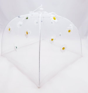 Чадър покривало за храна - маргаритки