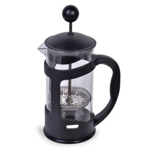 Френска преса за кафе и чай - черна - 350 мл.