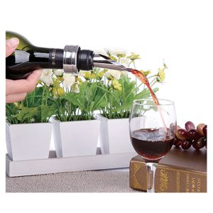 Тапи за бутилки с накрайници за наливане - 7 см. - 2 бр.